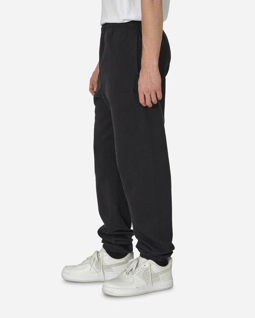 Champion Black Made In Us Elastic Cuff Pants for men