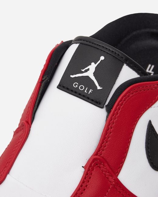Nike Red Air Jordan Mule Golf Shoes Varsity for men