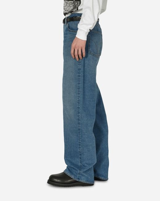 Hysteric Glamour Blue Studded Denim Jeans Indigo for men