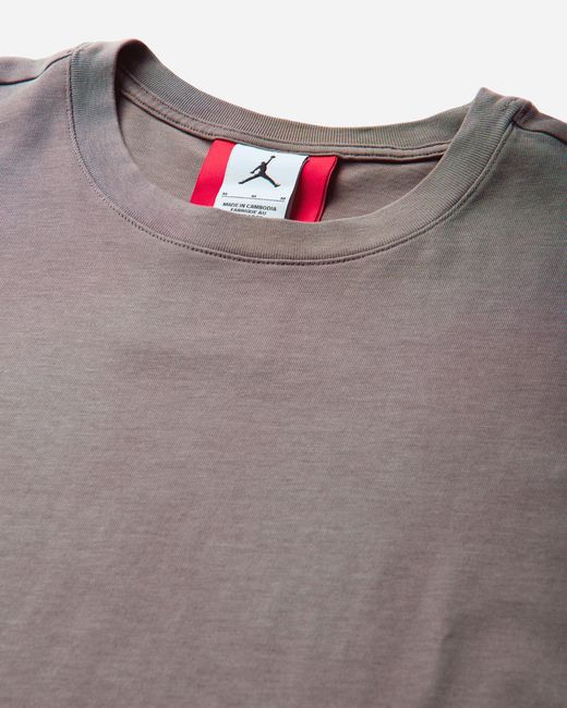 Nike Gray Men S In1house Essential Cut Off T-shirt Cave Stone for men
