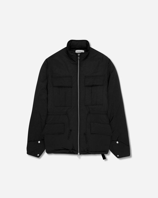 Oamc Peacemaker Black Men S Padded M65 Jacket for men