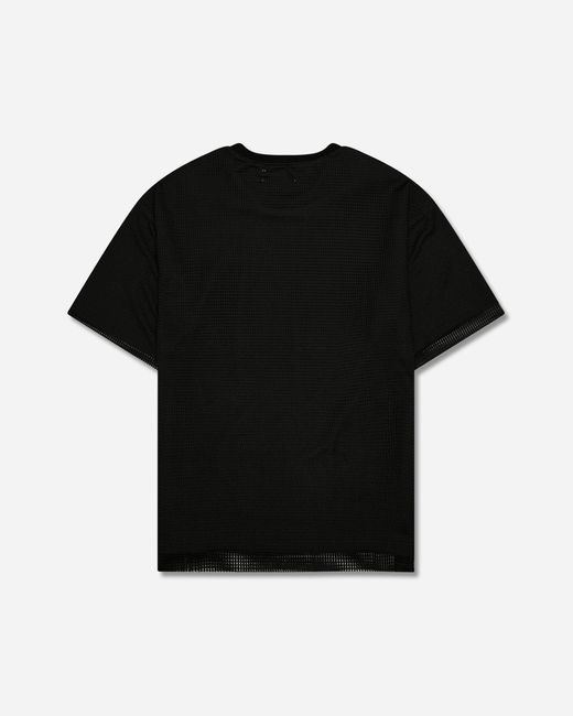 Oamc Peacemaker Black Men S Mesh Layer T-shirt for men