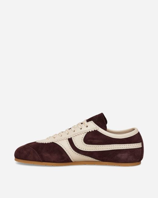 Dries Van Noten Brown Suede Sneakers Dark for men