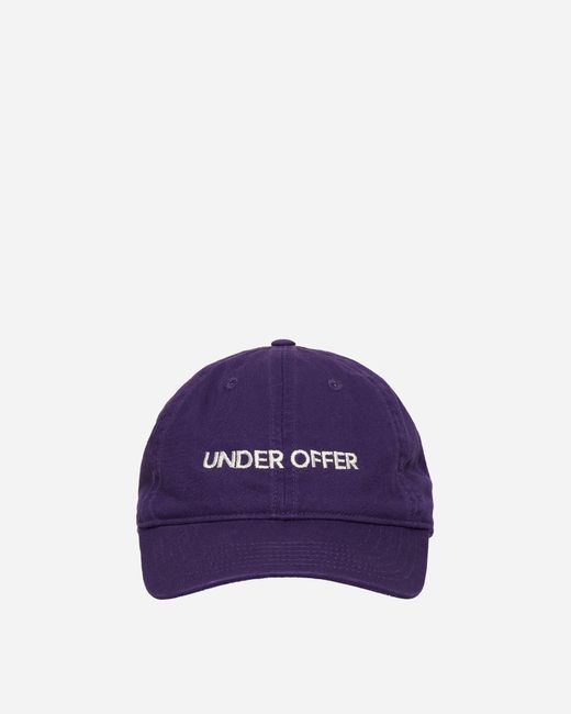 IDEA BOOK Purple Under Offer Hat for men