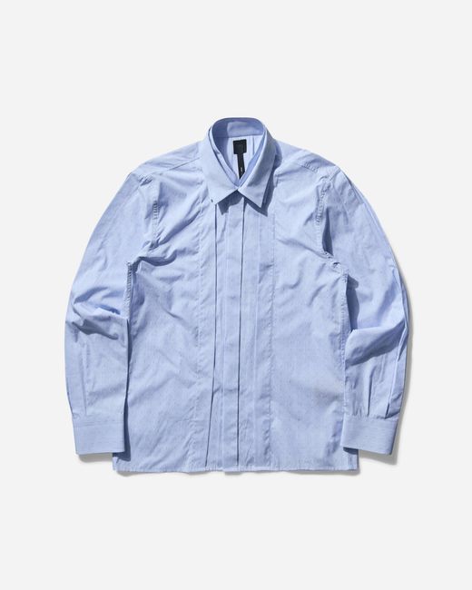 _J.L - A.L_ Blue Men S Palaeo Shirt Azure Stripe for men