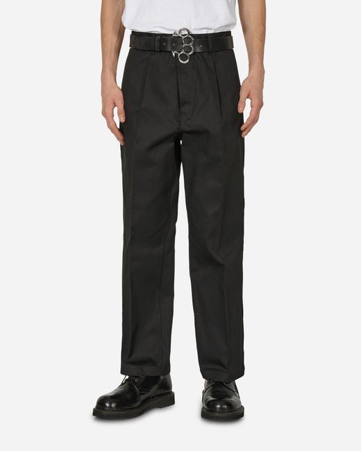 Wacko Maria Dickies Pleated Trousers in Black for Men | Lyst