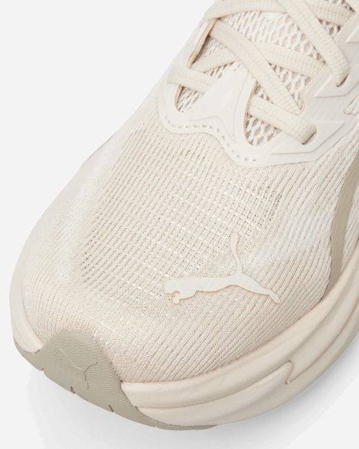 PUMA White Deviate Nitro 4 Sneakers Alpine Snow / Warm for men