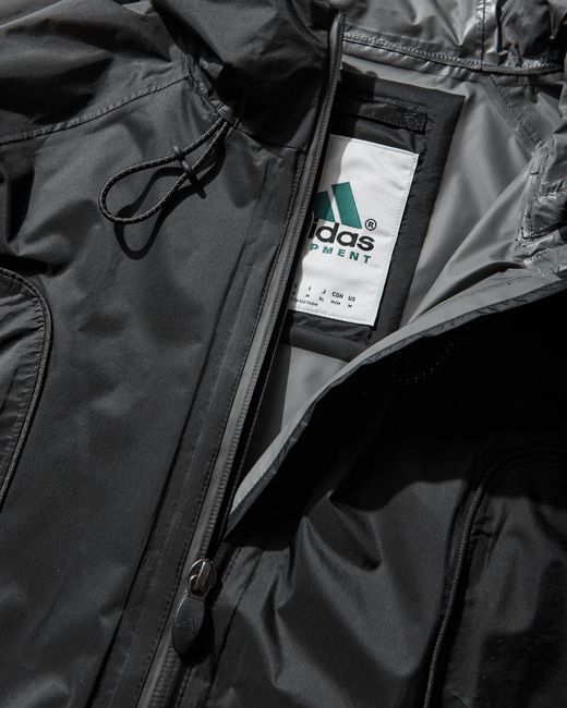 Adidas Black S Eqt Full Zip Shell Jacket for men