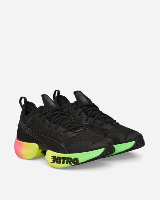 PUMA Green Fast-R Nitro Elite Sneakers for men