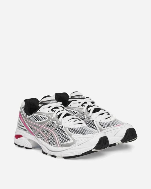 Asics White Gt-2160 Sneakers Raspberry for men