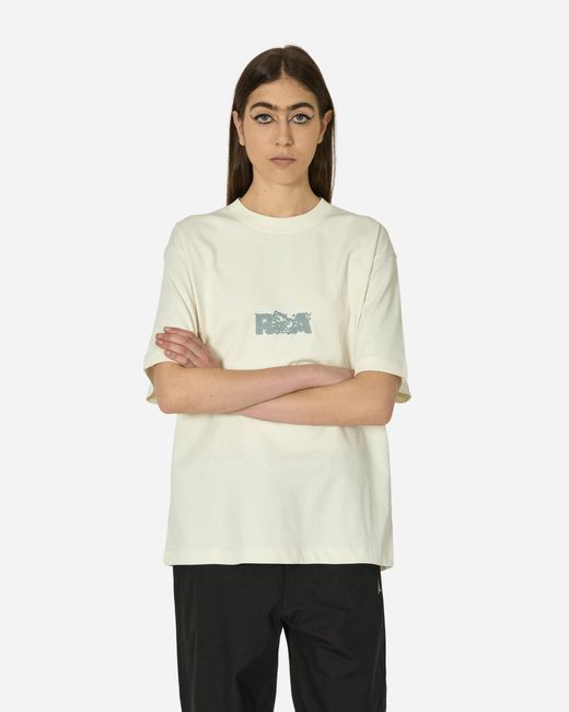 Roa Natural Graphic T-shirt Blanc De Blanc