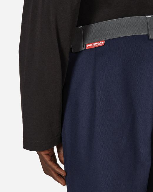 GR10K Blue Replicated Klopman Pants for men