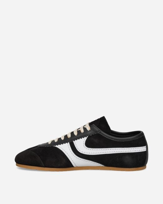 Dries Van Noten Black Suede Sneakers for men