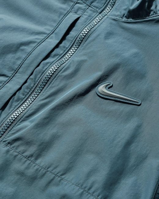 Nike Nocta Woven Track Jacket Mineral Slate in Blue for Men | Lyst