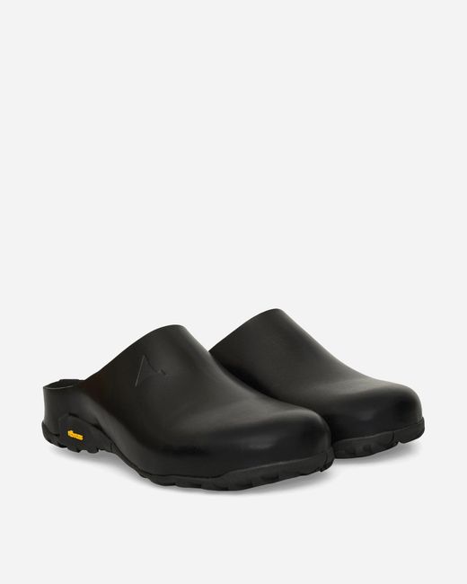 Roa Black Fedaia Clogs for men