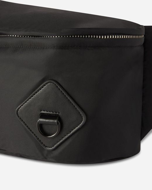 Oamc Peacemaker Black Padded Waistbag for men