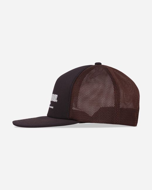 Neighborhood Black Mesh Cap-1 Brown for men