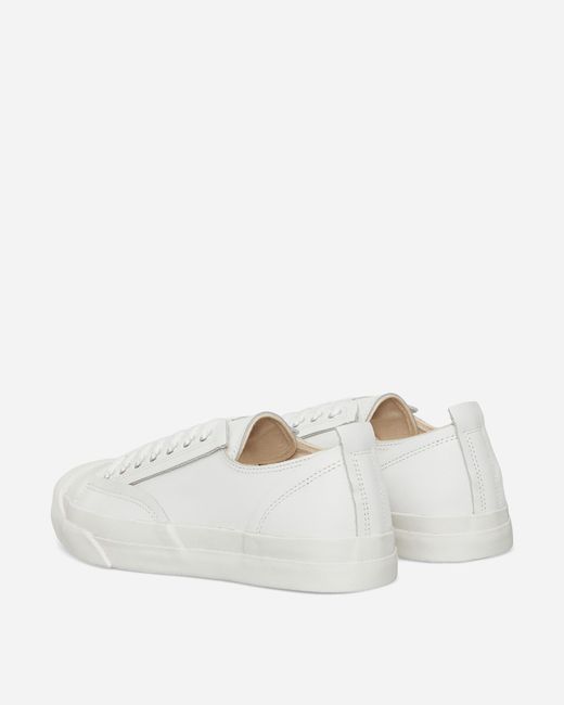 Undercover Natural S Toe Logo Leather Sneakers for men