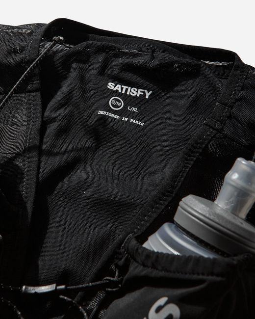 Satisfy Black Men S Men S Justice Cordura 5l Hydration Vest for men