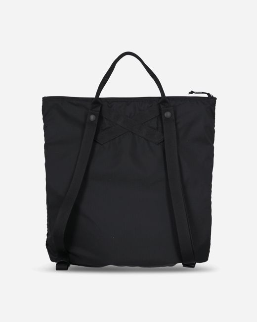 Porter-Yoshida and Co Black Flex 2way Tote Bag for men