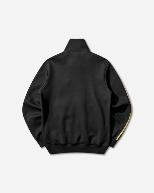Adidas Black Classic Tipped Stripes Track Top for men