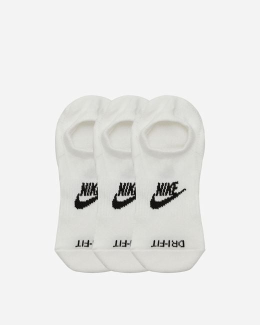 Nike Everyday Plus Cushioned Footie Socks White for men