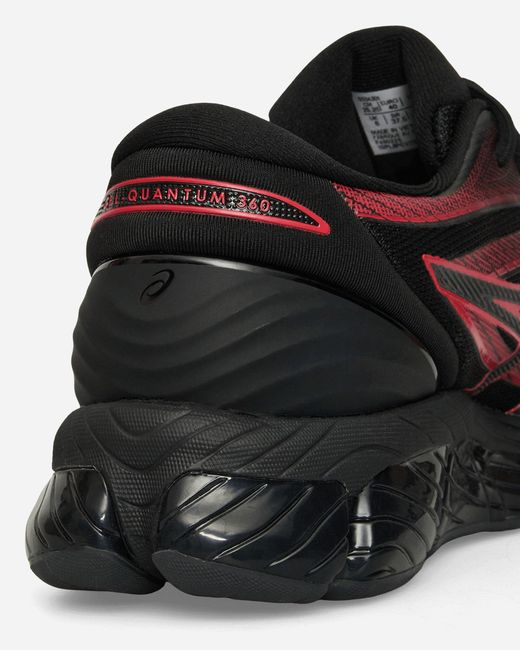 Asics Brown Gel-quantum 360 Viii Sneakers Black / Classic Red for men