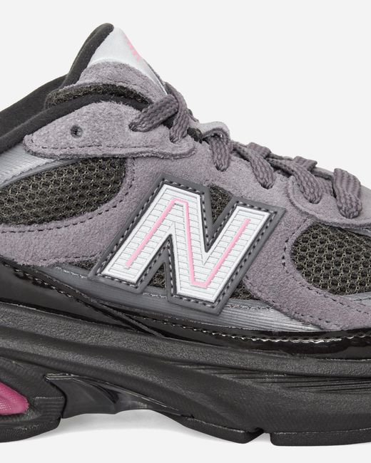 New Balance 2010 Sneakers Black / Pink Heat / Magnet for men