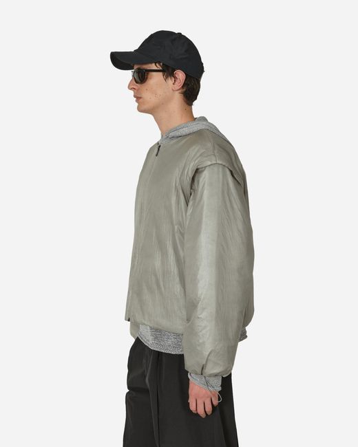 Amomento Gray Detachable Sleeve Jacket Light for men