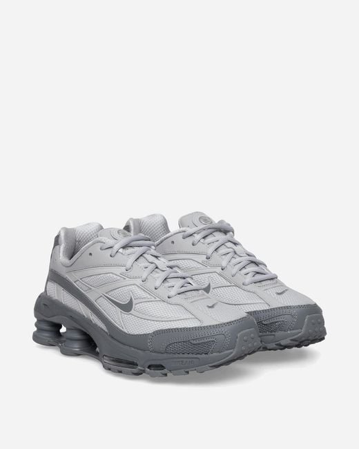 Nike Gray Shox Ride 2 Sneakers Light Smoke Grey / Smoke Grey for men