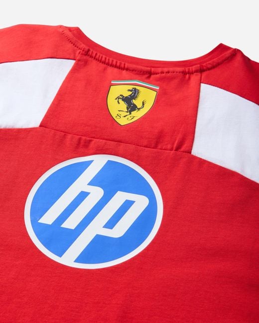 PUMA Red Scuderia Ferrari Hp Replica T-Shirt for men