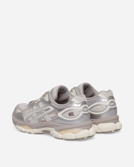 Asics White Gel-Nyc 2.0 Sneakers Smoke Pure for men