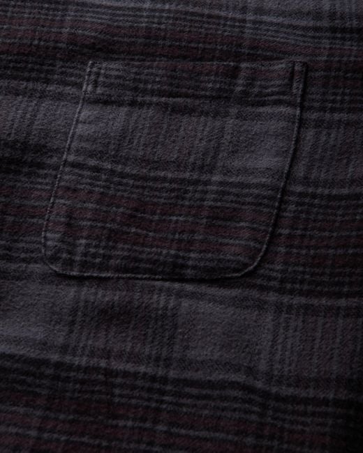 Our Legacy Blue S Above Shirt Faded Nocturne Check for men