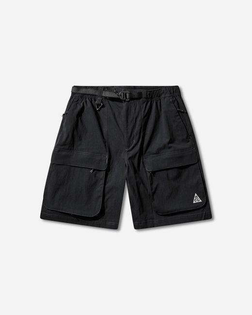 Nike Black Men S Acg Smith Summit Cargo Shorts for men