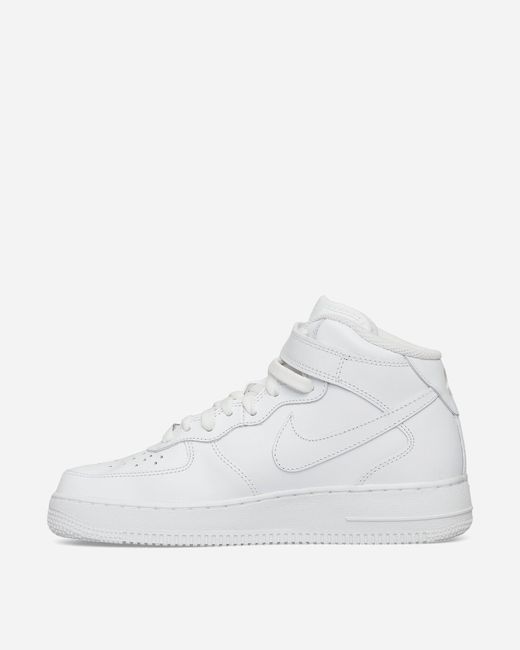 Nike White Air Force 1 Mid 07 Sneakers for men