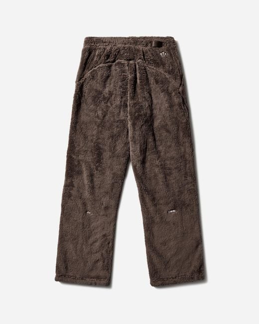 Nike Brown Nocta Chalet Polar Pants Baroque for men