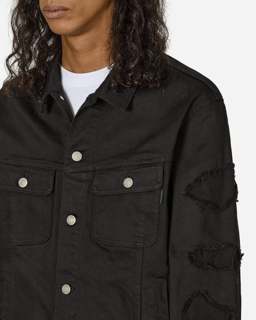 Undercover Black Cotton Jacket for men