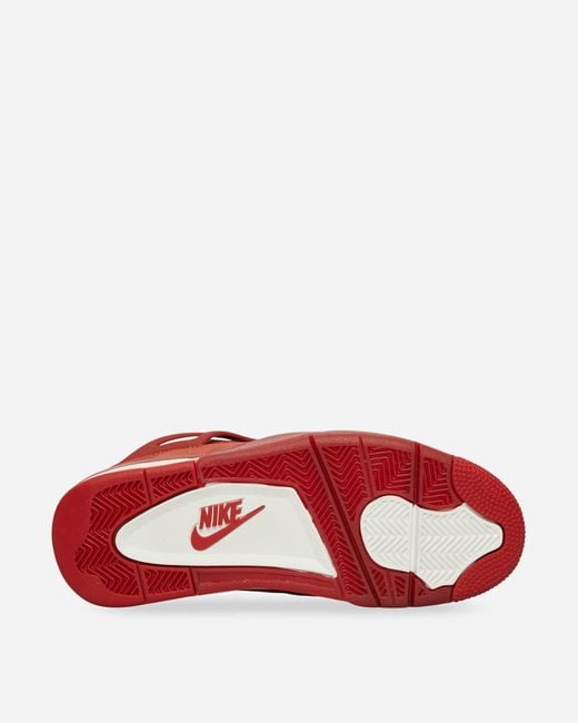 Nike Red Nigel Sylvester Air Jordan 4 Sneakers Brick By Brick for men