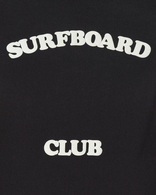 Stockholm Surfboard Club Black Printed T-shirt for men