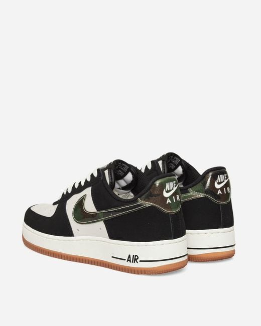 Nike Air Force 1 Low Sneakers White / Black / Gum Med Brown for men