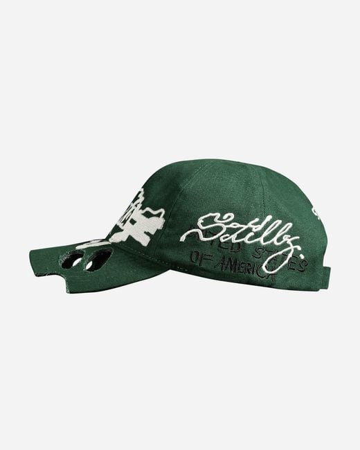 Stills Green Danger Zone Embroidered Cap for men