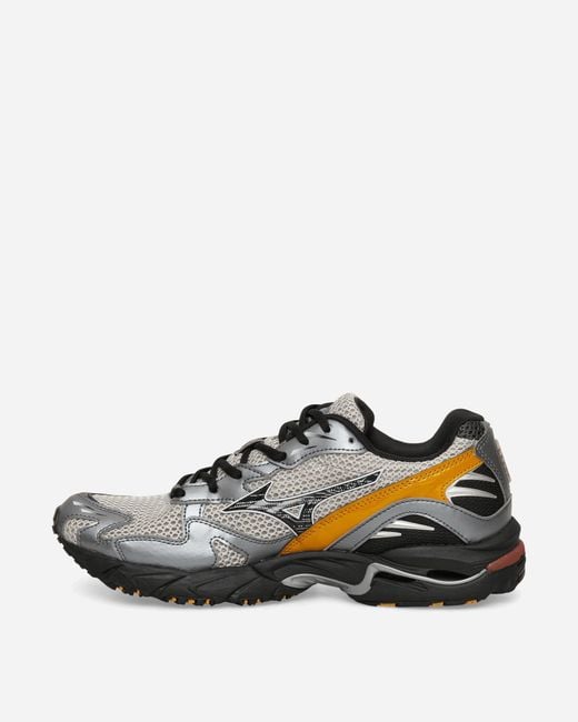 Mizuno Gray Wave Rider 10 Sneakers Harbor Mist Harvest for men