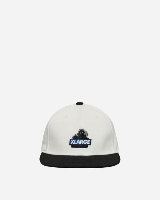 Xlarge White Slanted Og Snapback Cap for men