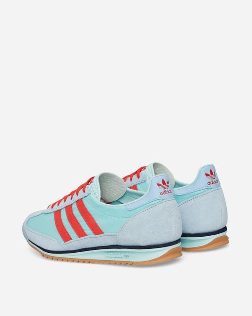Adidas Blue Sl 72 Sneakers Semi Flash Aqua Bright
