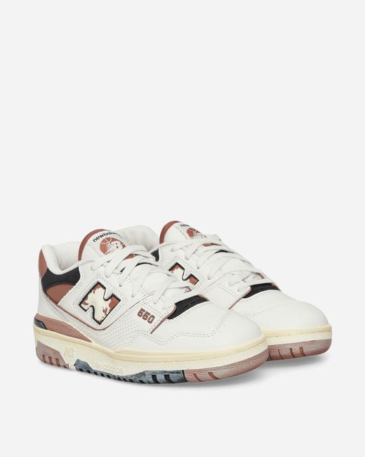 New Balance 550 Sneakers Off White / Brown for men
