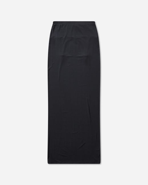 Jean Paul Gaultier Black Women S Long Garter Skirt Dark Navy