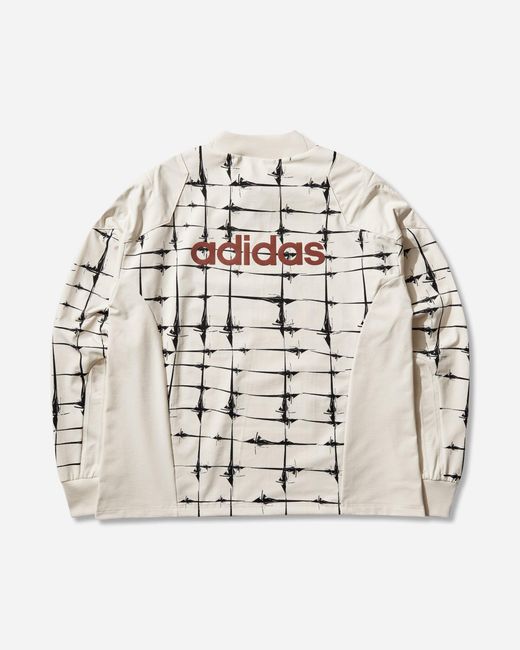 Adidas Natural S Thug Club Goalie Longsleeve T-Shirt Cream for men