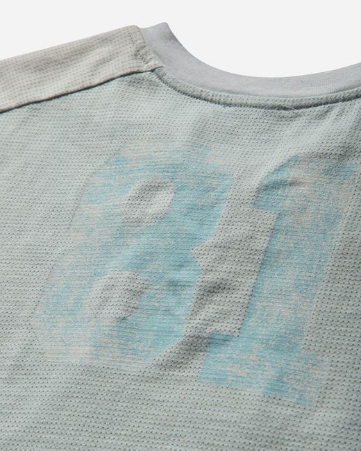 Guess Blue Women S Piqué Mesh T-shirt Minty
