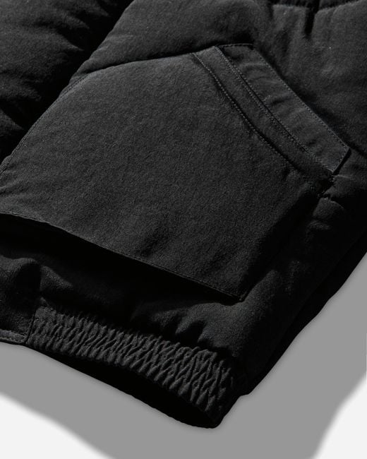 Cav Empt Black S Diagonal Flap Puff Jacket for men