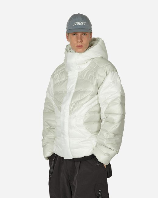 Nike White Tech Pack Therma-fit Adv Hooded Jacket Sail / Light Bone for men
